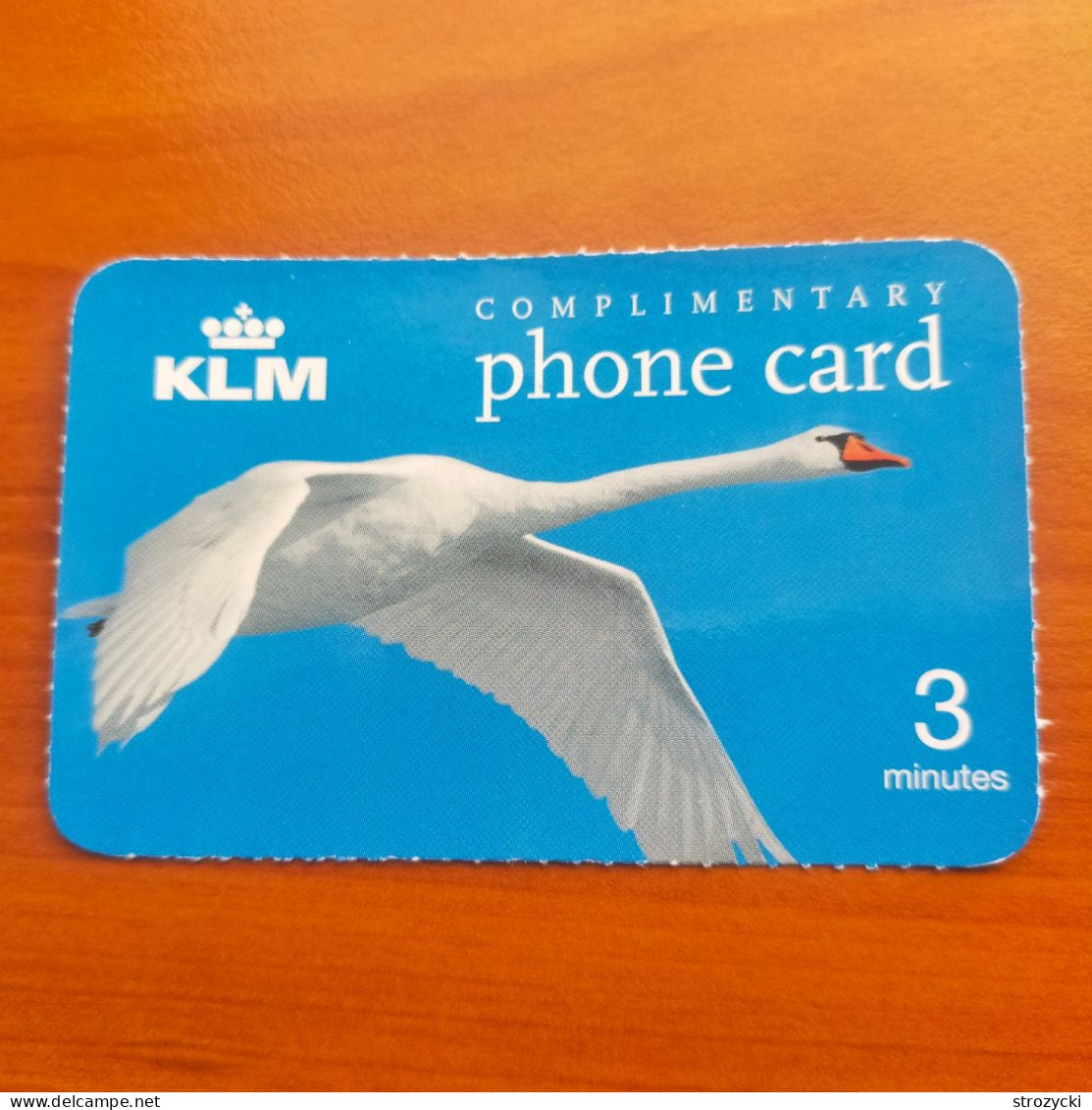Netherlands - KLM - Swan - 3 Min. - 01/2007 - Autres & Non Classés