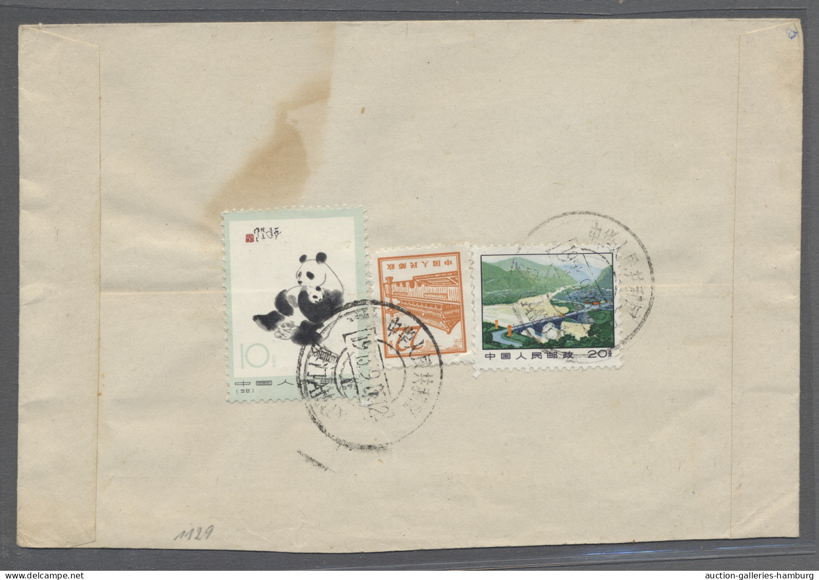 Cover China (PRC): 1962-1973, Fünf Bedarfsbelege In Die BRD, Jeweils Mit Sondermarkenf - Storia Postale