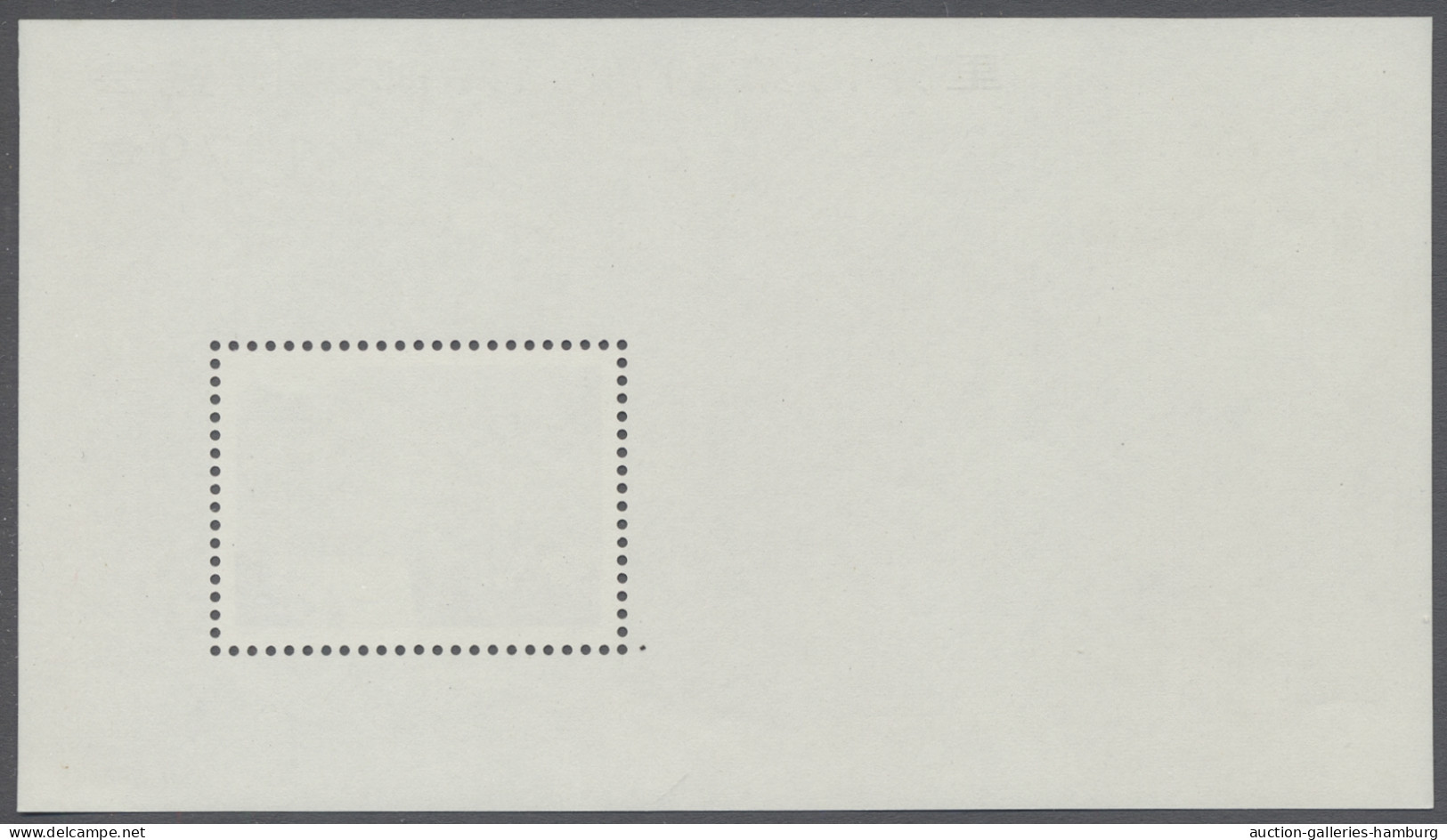 ** China (PRC): 1979, Briefmarkenausstellung Riccione, Block 15 Mit Goldenem Aufdru - Ungebraucht