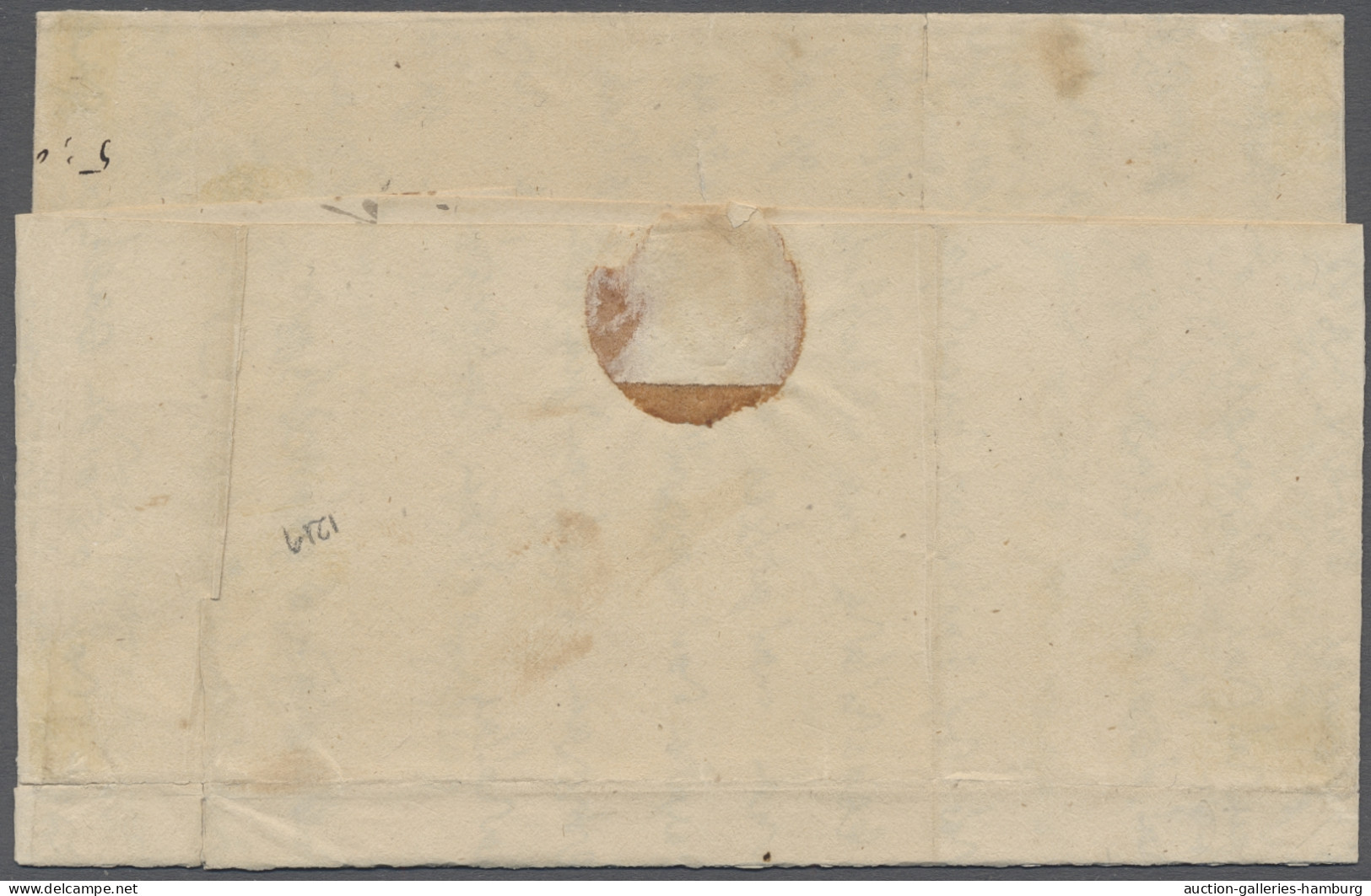 Cover Greece -  Pre Adhesives  / Stampless Covers: 1834, 4th July, EL From Vostitsa (A - ...-1861 Vorphilatelie