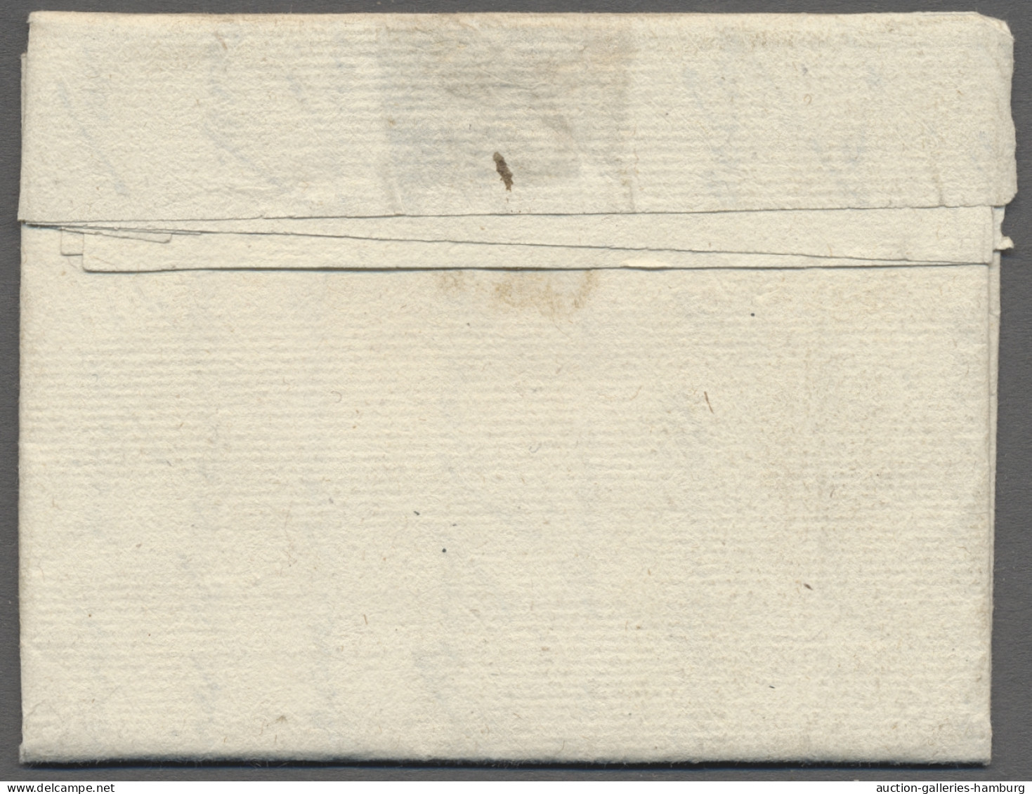 Cover Luxembourg -  Pre Adhesives  / Stampless Covers: 1758, FLAMISOUL, Einzeiler Auf - ...-1852 Préphilatélie