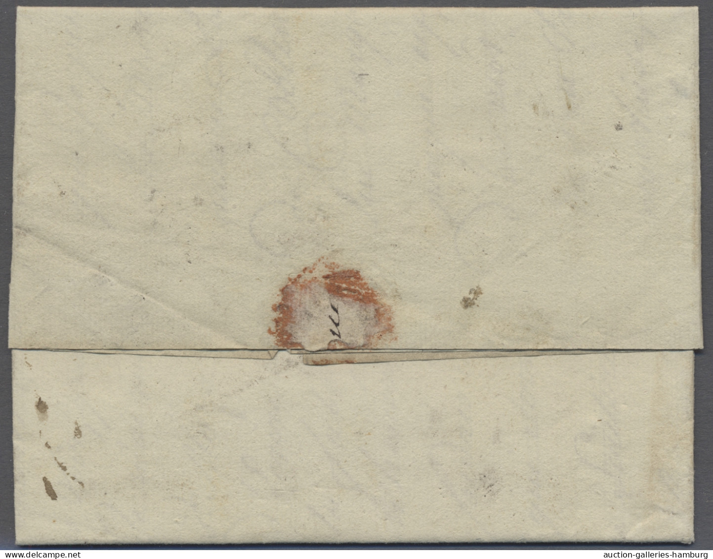 Cover Luxembourg -  Pre Adhesives  / Stampless Covers: 1772, "GREVENMACHE" [Grevenmach - ...-1852 Prephilately