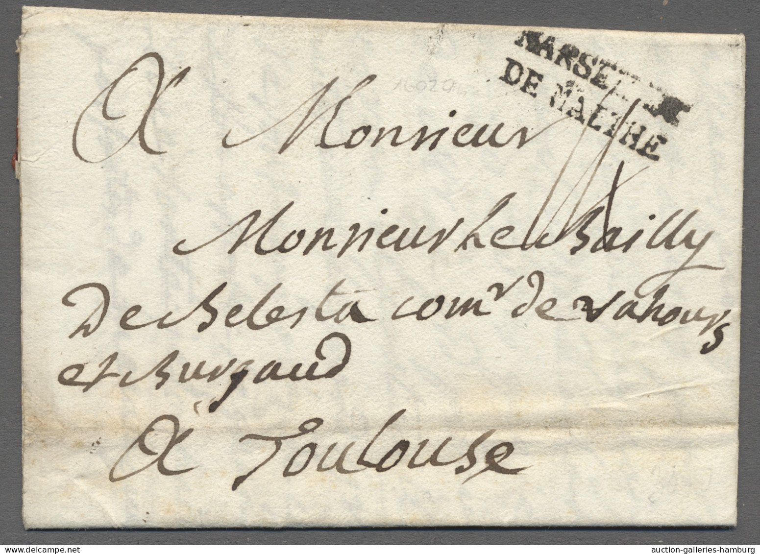 Cover Malta -  Pre Adhesives  / Stampless Covers: 1770, EL Showing The Extremely Scarc - Malte