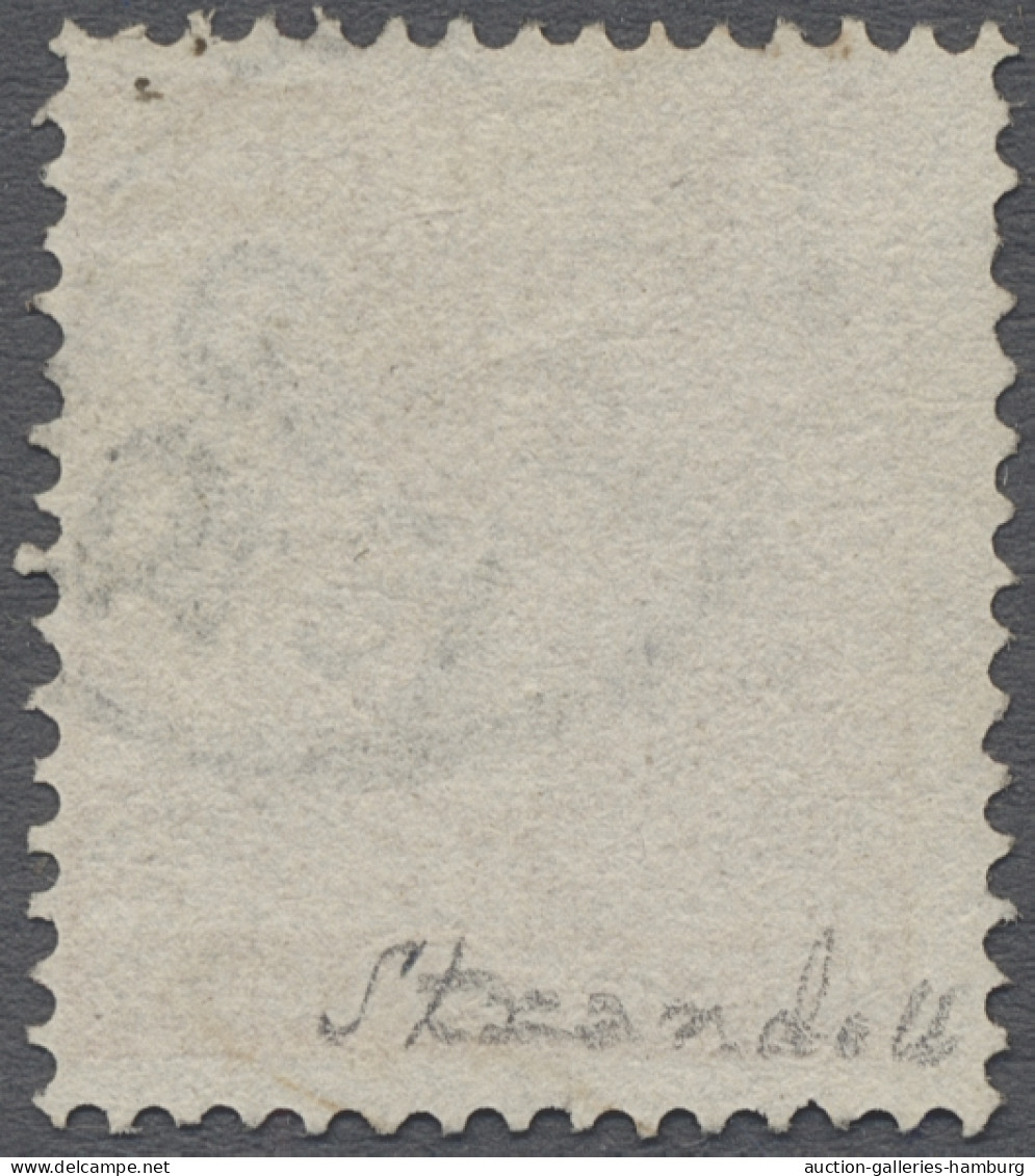 O Sweden: 1855, 8sk Orange Very Fine Used, Signed Strandell, Mi. 700 Euros ÷ 1855, - Used Stamps