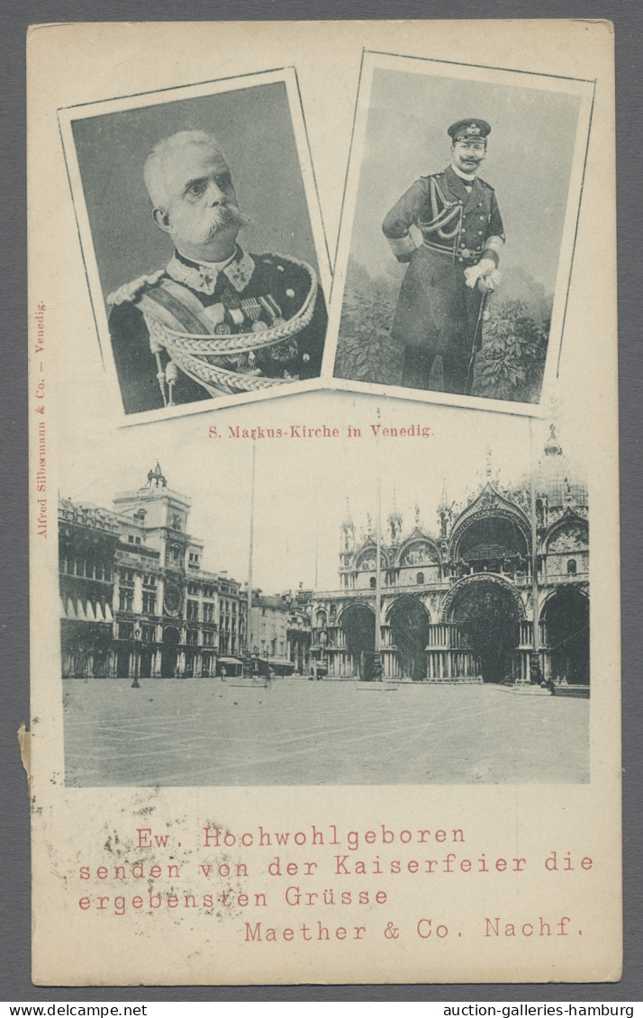 AK Ansichtskarten: Politik / Politics: 1898-1899, Sechs Ansichtskarten Mit Motiven - Personnages