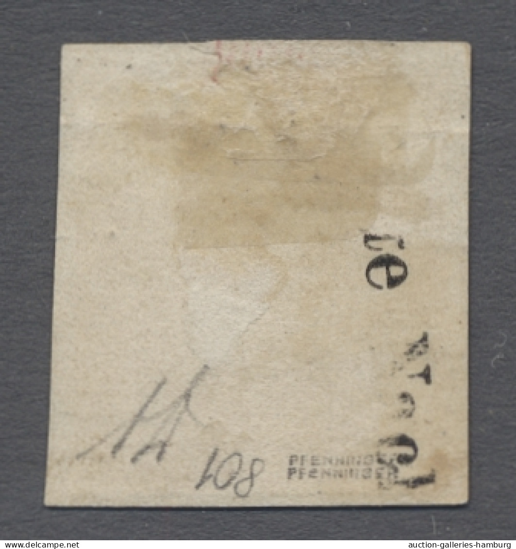 Briefstück Hannover - Marken Und Briefe: 1856, Freimarke 3 Pfg./ 1/3 Sgr. Helllilakarmin Mi - Hannover