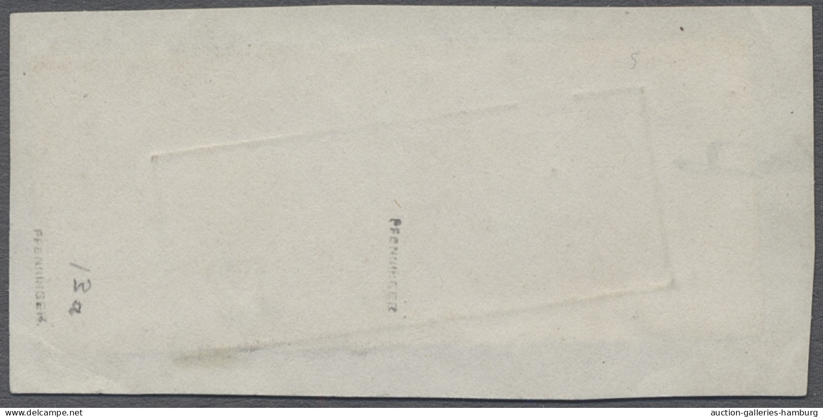 O/Paar Preußen - Marken Und Briefe: 1859, "Friedrich Wilhelm IV." 1/2 Sgr./6 Pf. Rotora - Other & Unclassified
