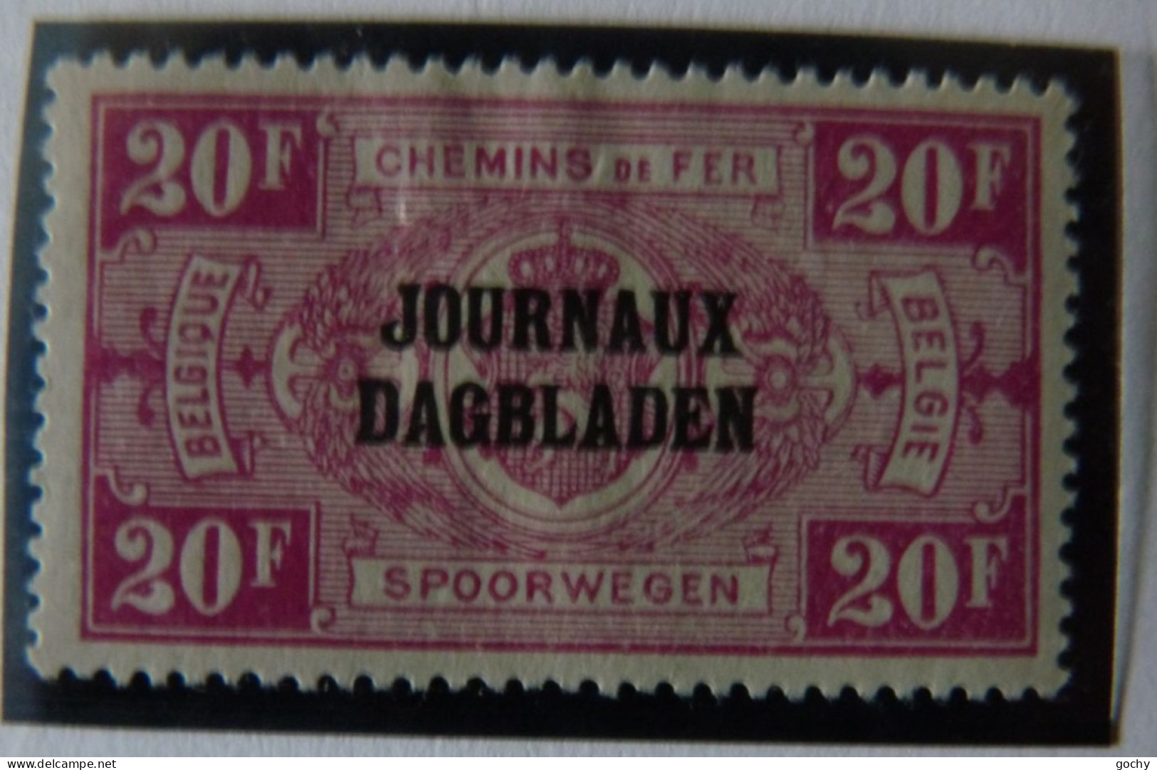 BELGIUM :   1929     JOURNAUX  Type I   JO 19 à 36   *   COTE:   180,00€ - Giornali [JO]