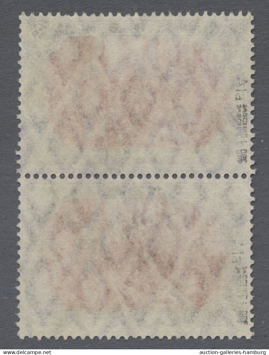 O Deutsches Reich - Germania: 1905, 5 Mark Grünschwarz/dunkelkarmin, Quarzlampe "g - Used Stamps