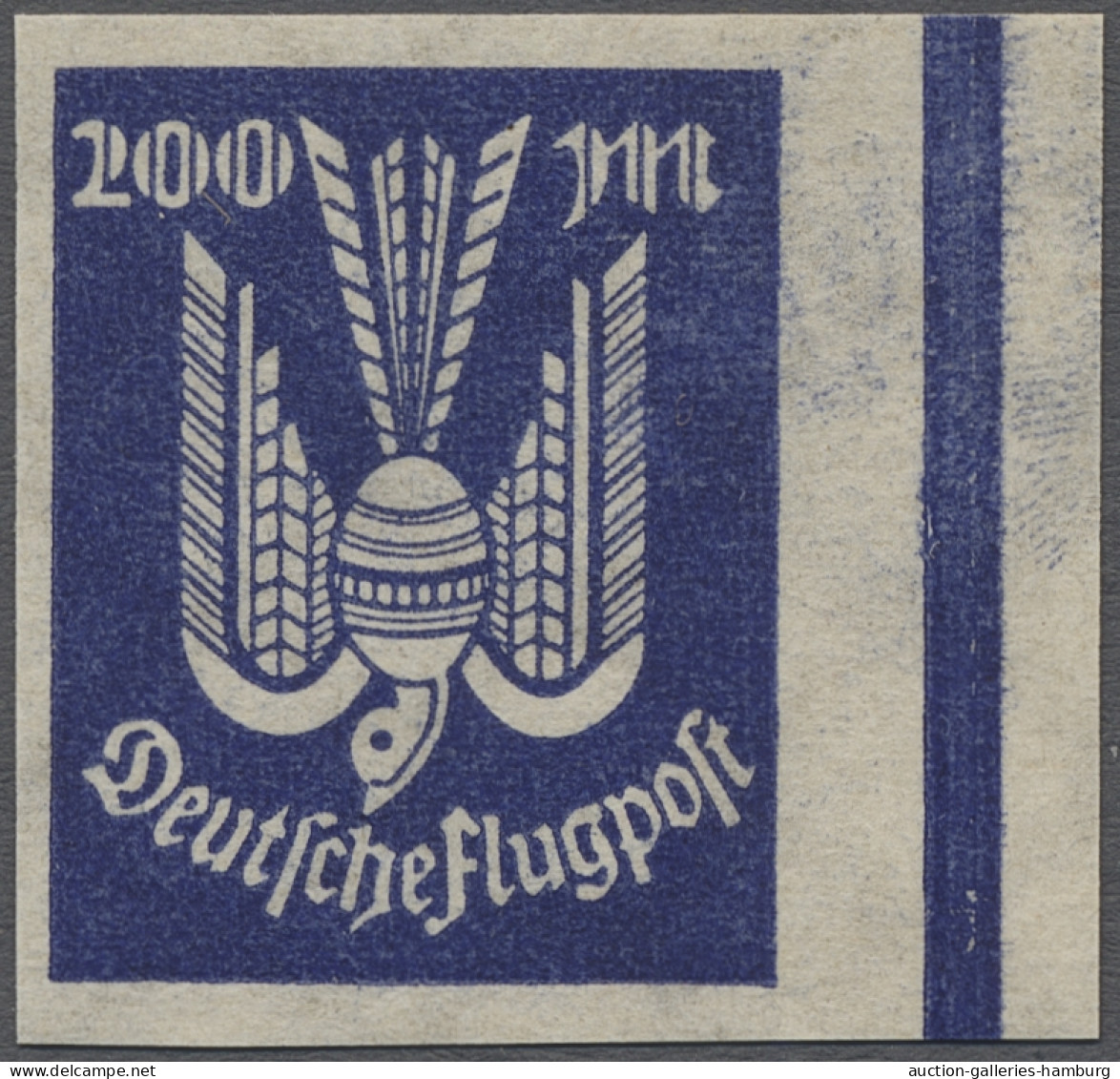 ** Deutsches Reich - Inflation: 1923, Holztaube 200 Mark Schwärzlichviolett Ungezäh - Neufs
