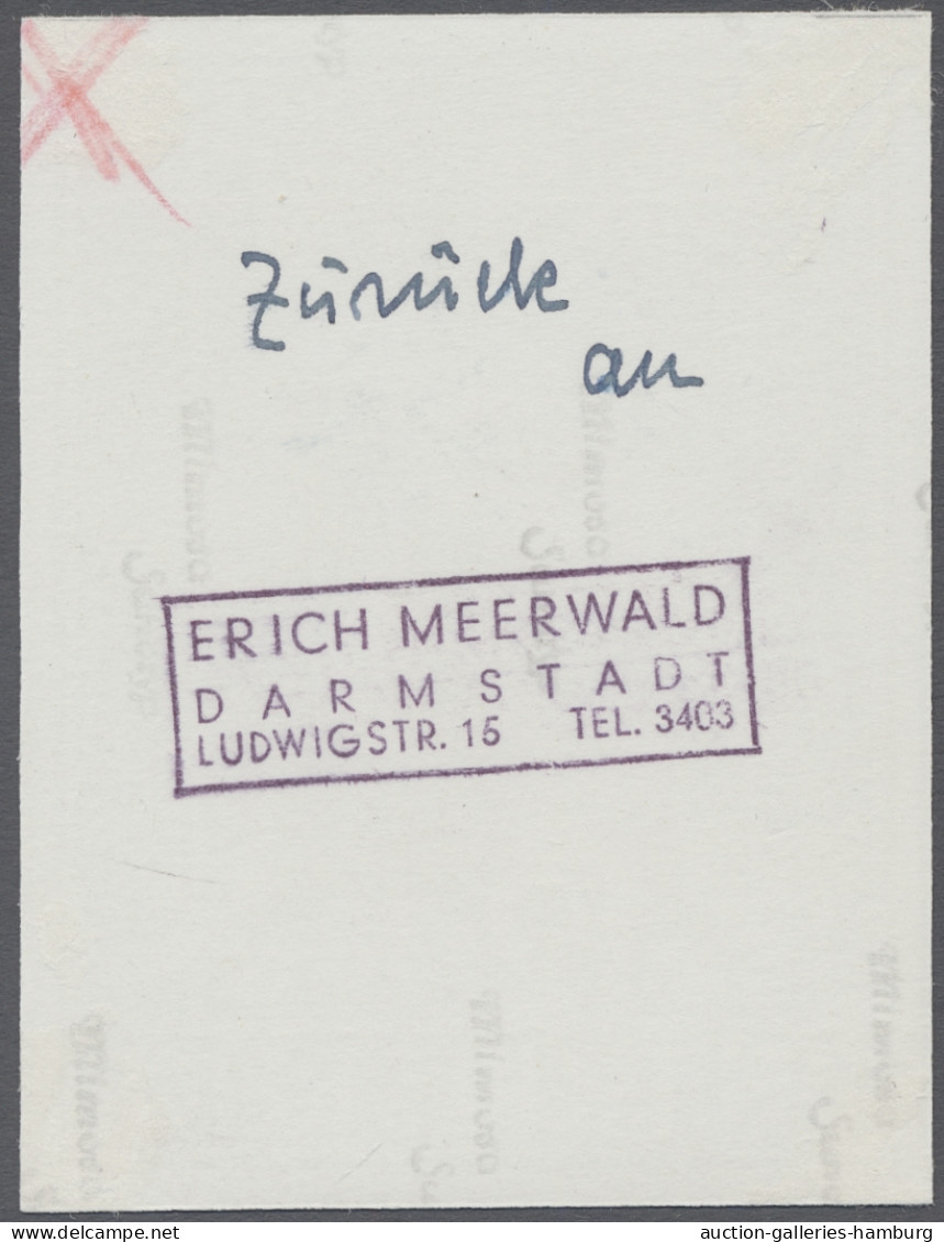 * Deutsches Reich - 3. Reich: 1942, Europäischer Postkongreß Wien, Fotoessay "12+3 - Unused Stamps