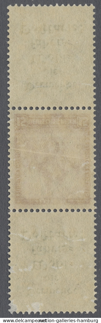 **/* Deutsches Reich - Zusammendrucke: 1931, Nothilfe, 15 Rpf. Mit Oben Und Unten Anh - Se-Tenant