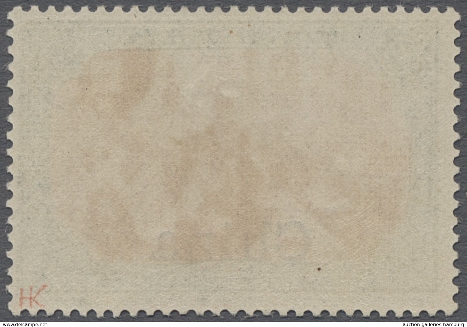 * Deutsche Post In China: 1901, Reichsgründungsfeier, 5 M. REICHSPOST In Type II M - Chine (bureaux)