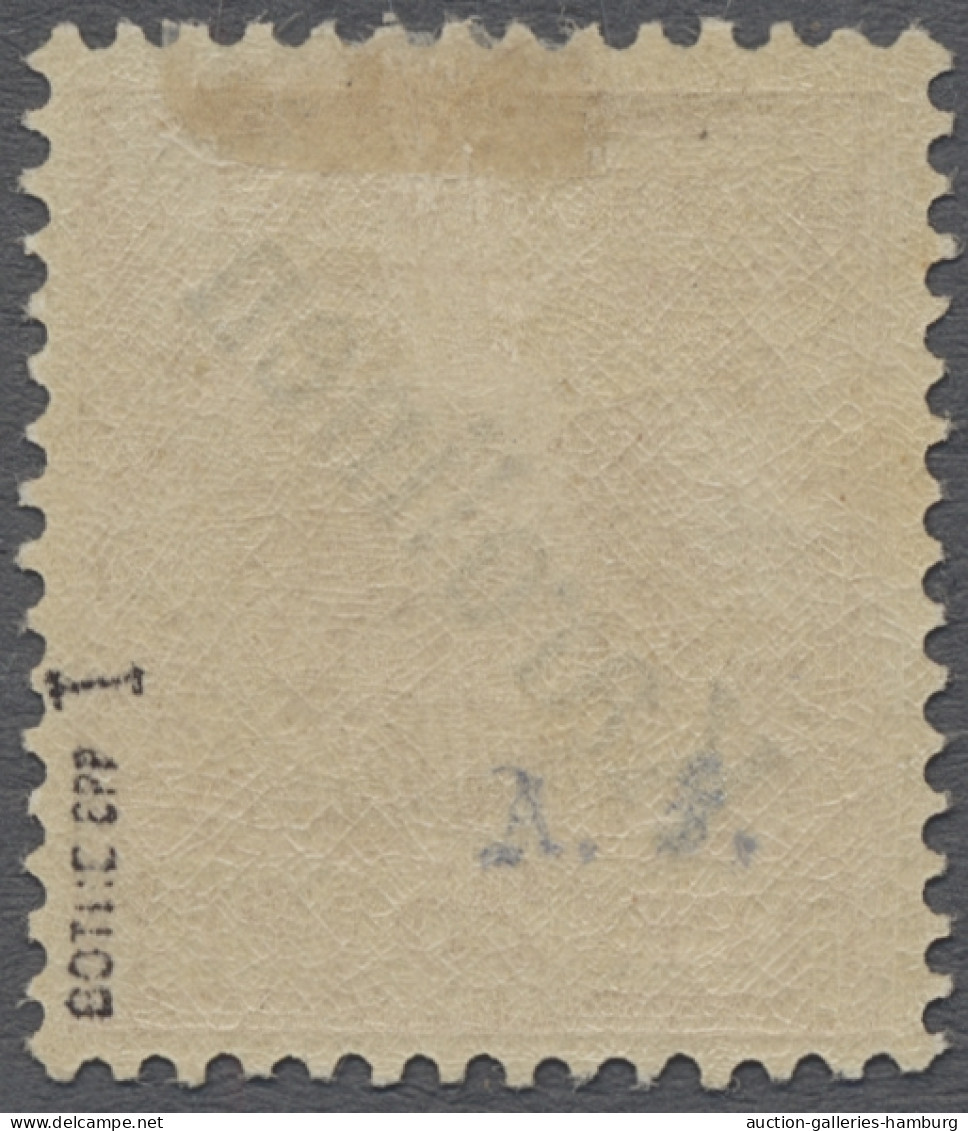 * Deutsche Kolonien - Karolinen: 1899, Krone / Adler, 25 Pf. Gelblichorange Mit Di - Carolines