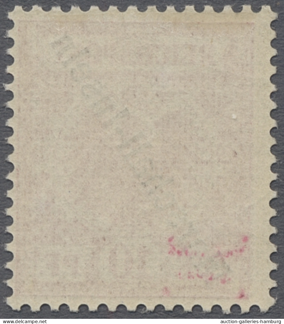 */** Deutsche Kolonien - Marshall-Inseln: 1899, Krone-Adler Mit Steilem Überdruck "Ma - Marshalleilanden