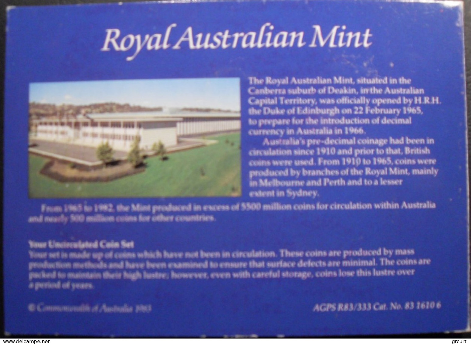 Australia - Serie 1984 - 6 Valori - KM# MS17 - Mint Sets & Proof Sets