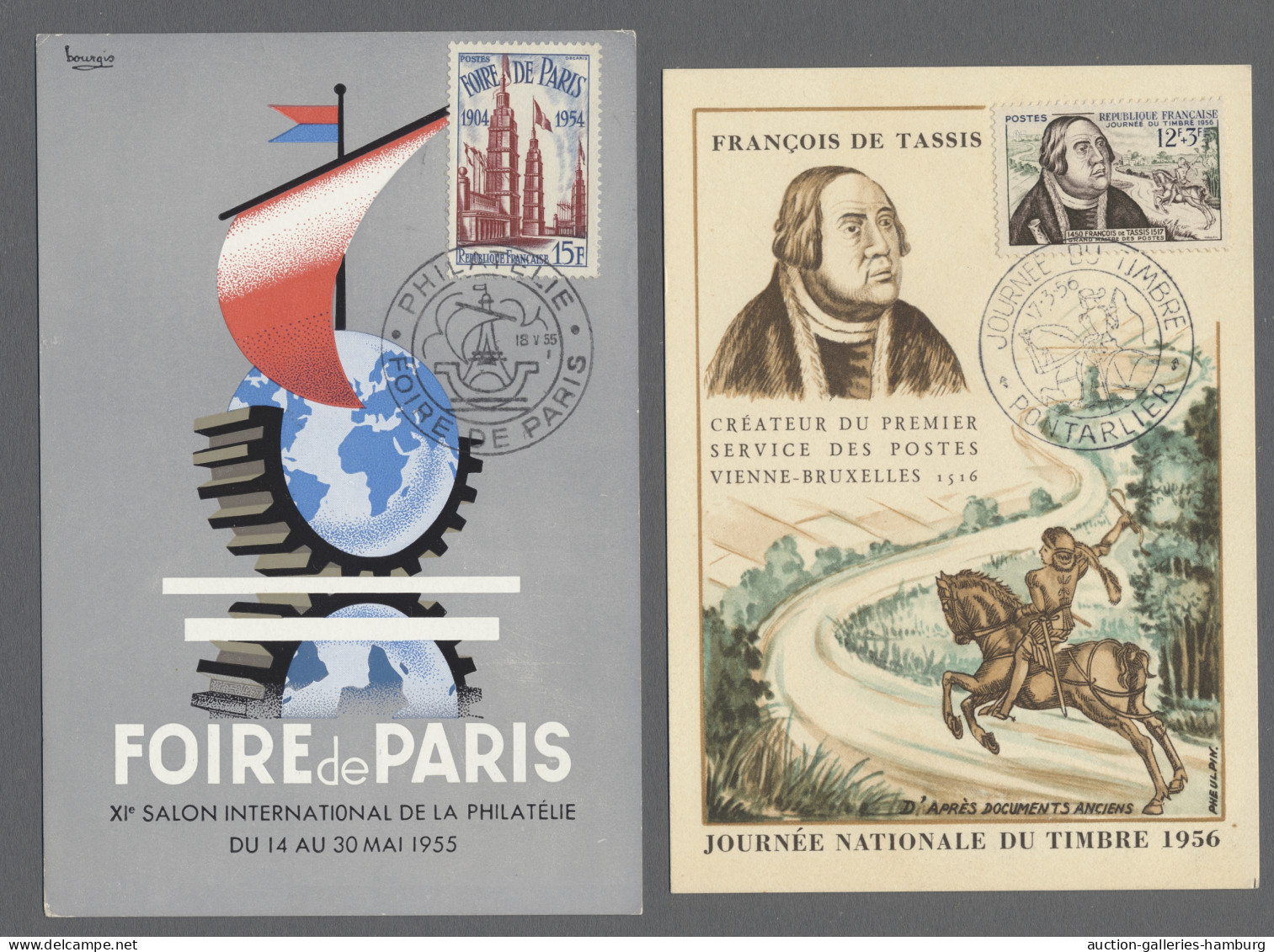 Cover/PPC/GA World Wide: 1883-1980, Partie Von über 130 Belegen Mit U.a. Frankreich, Europa, - Collections (sans Albums)