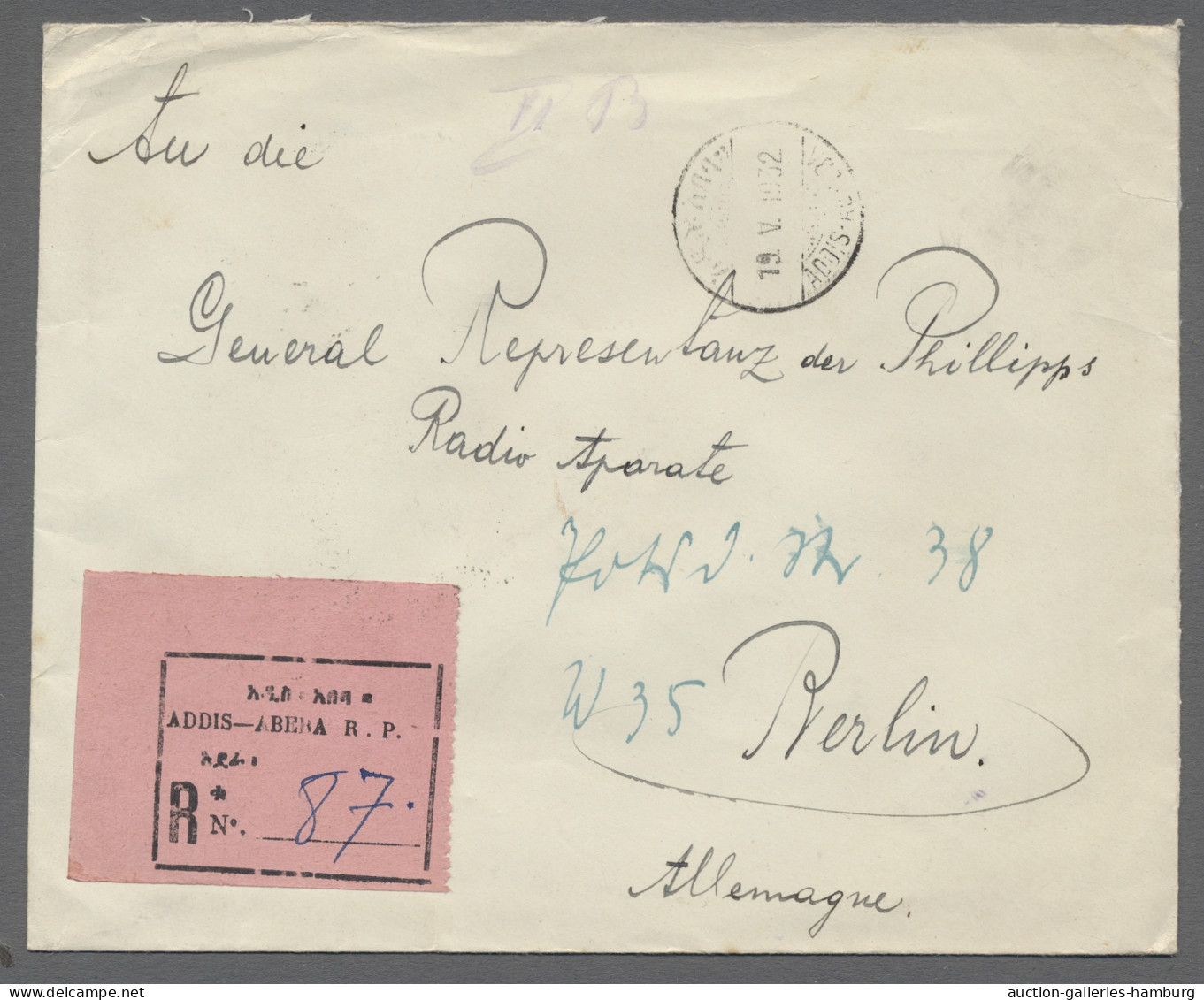 Cover/PPC/GA World Wide: 1919-1943, Partie Von 68 Belegen, Darunter U.a. Viel Ost- Und Westeu - Colecciones (sin álbumes)