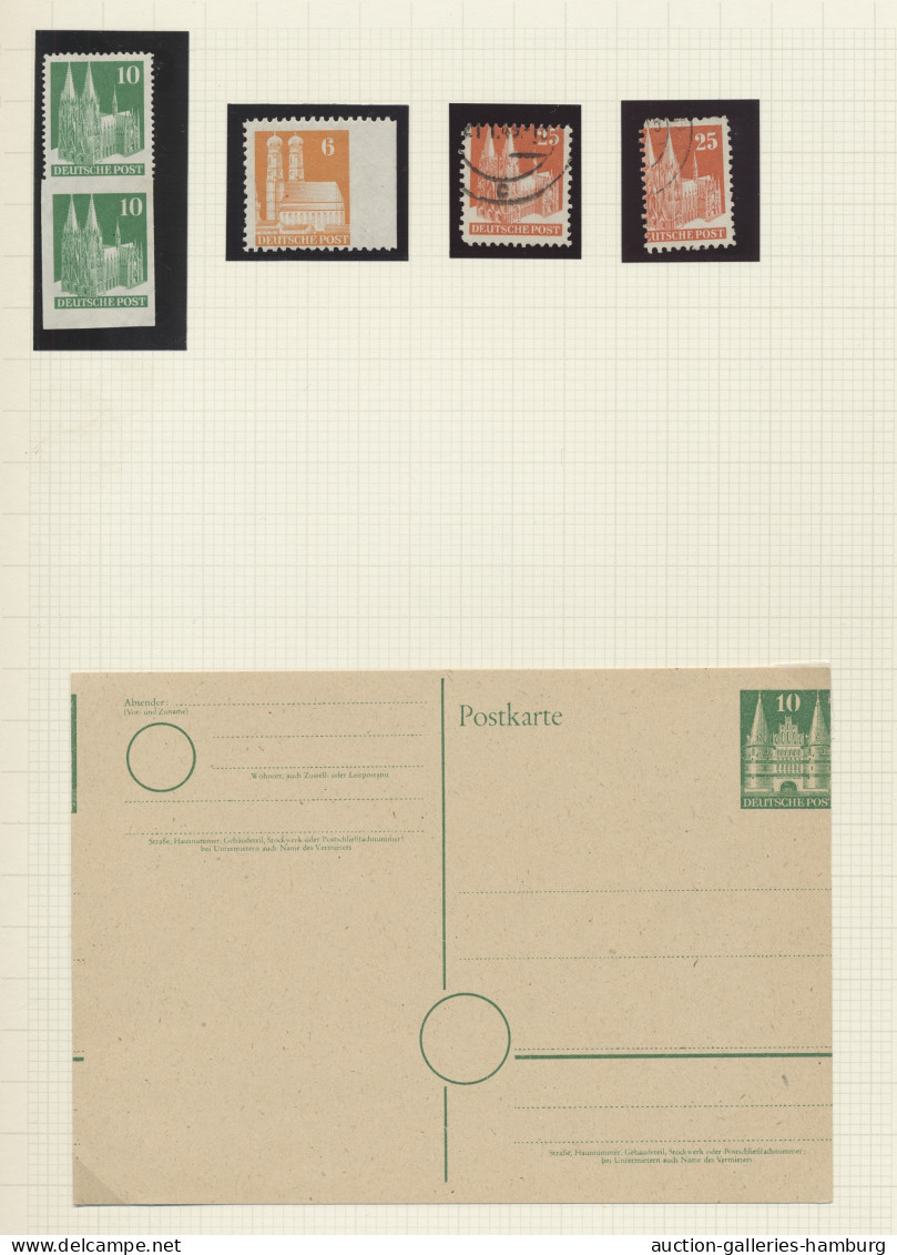 **/*/o/Brf. Liquidationsposten: Alliierte Besetzung - 1945-1948, Spezialsammlung In Allen Er - Stamp Boxes