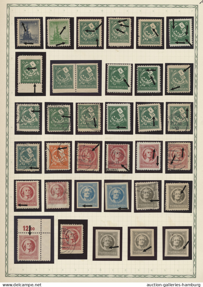 **/*/o Liquidationsposten: Sowjetische Zone Und DDR - 1945-1990, Spezialisierte Sammlun - Stamp Boxes