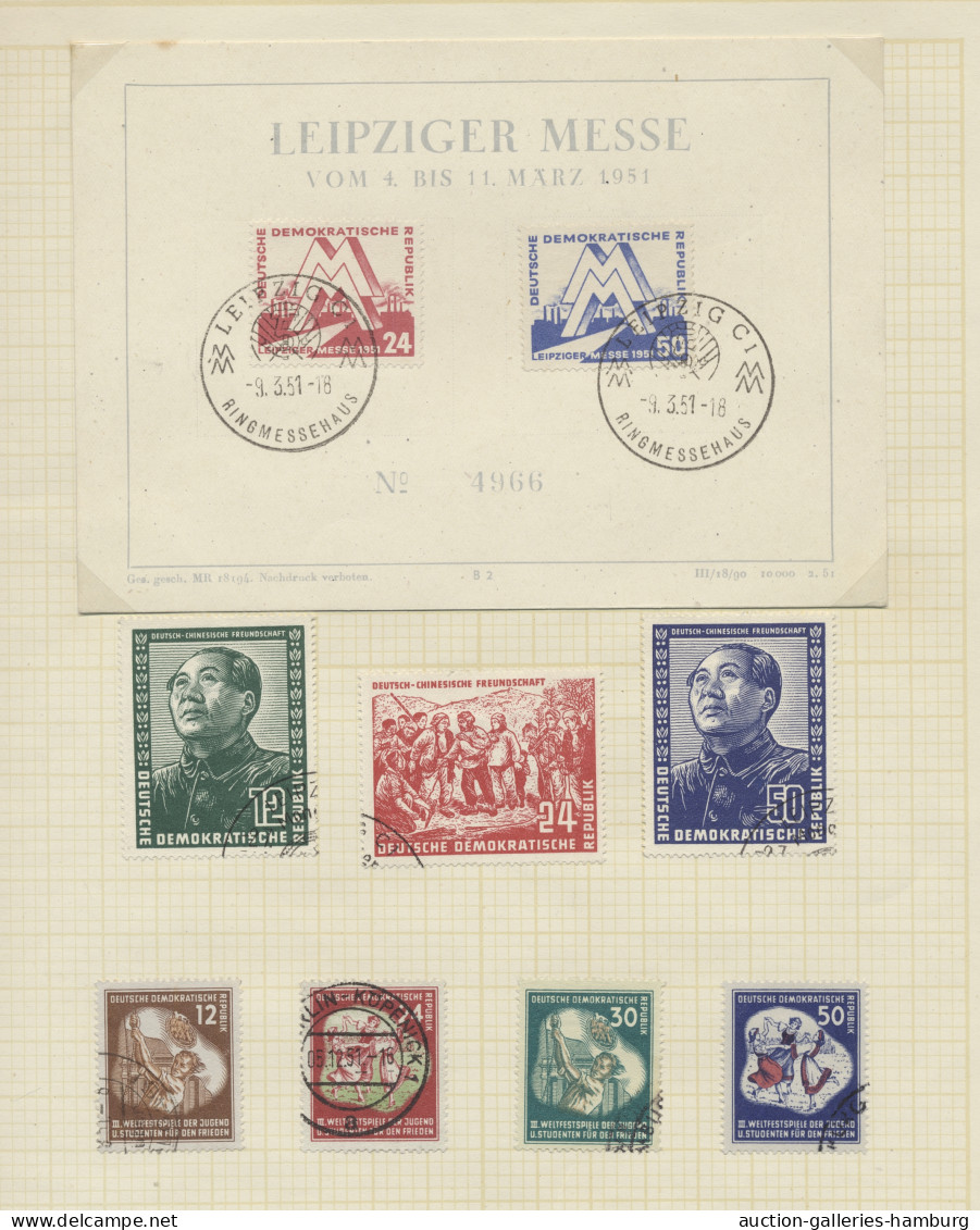 O/o/**/* Liquidationsposten: DDR - 1948-1990, In Den Hauptnummern Augenscheinlich Komplet - Stamp Boxes