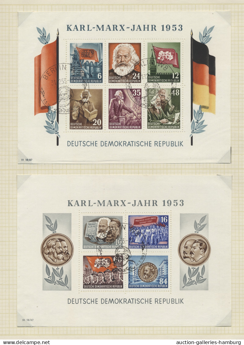 O/o/**/* Liquidationsposten: DDR - 1948-1990, In Den Hauptnummern Augenscheinlich Komplet - Stamp Boxes