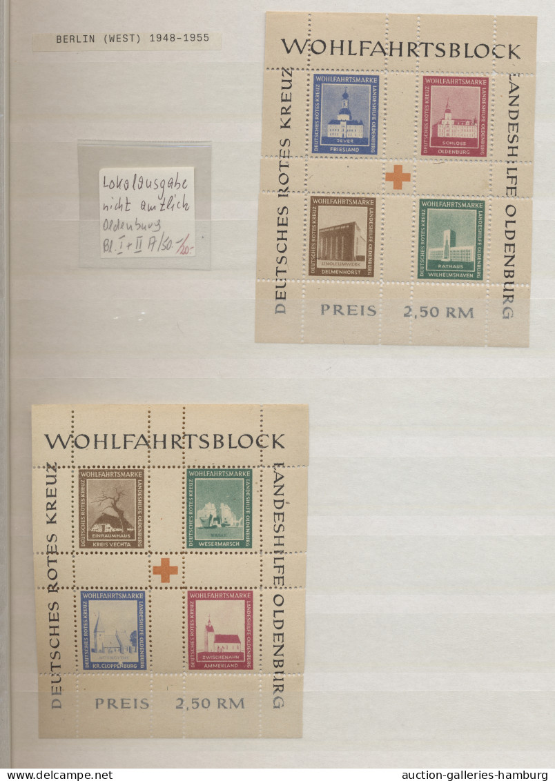 **/*/o/Briefstück Deutschland: 1905-2002, Dublettenpartie In Einem Einsteckbuch Mit U.a. Deutschem - Collections