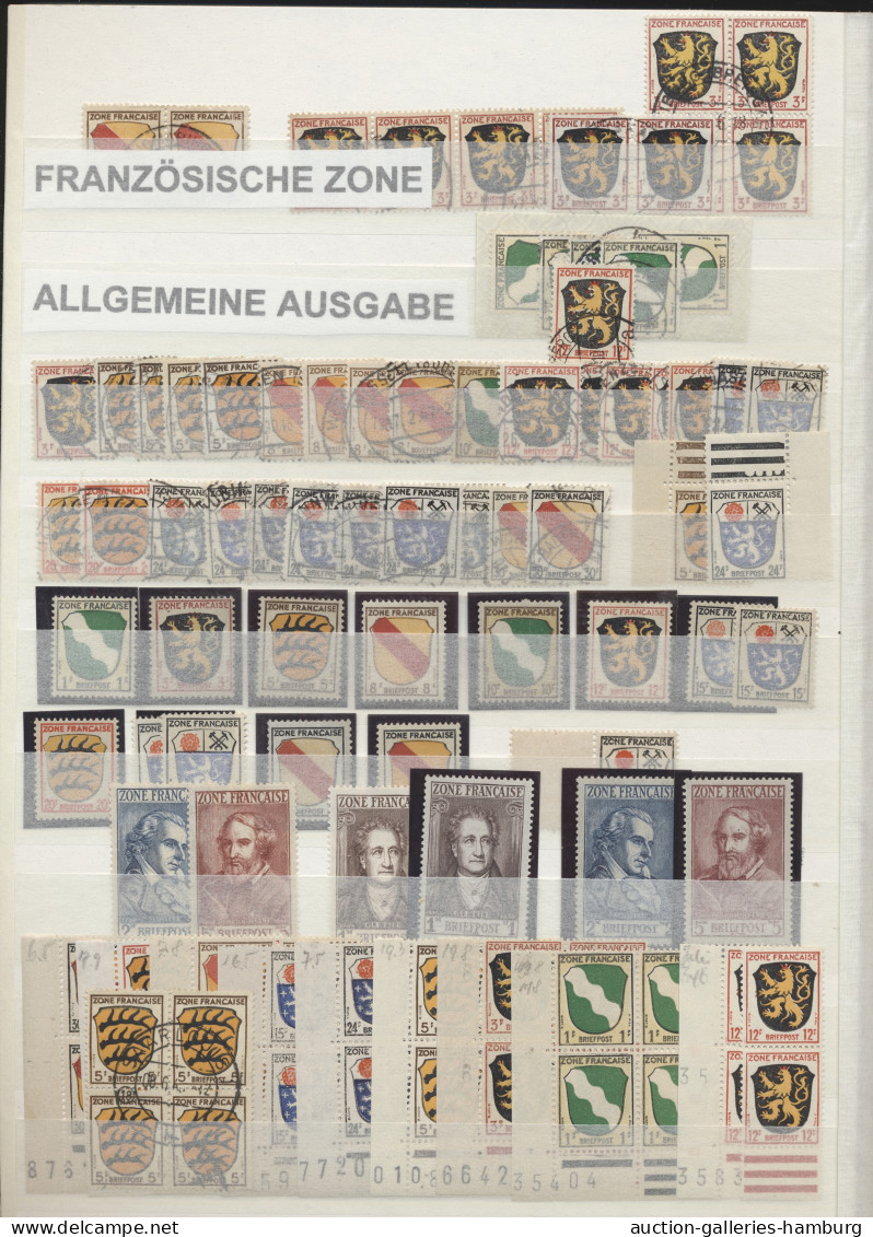 (*)/*/**/o/Brf. Deutschland - Nebengebiete: 1898/1948 Ca., Hochinteressanter Posten Ab Den Kolon - Collections