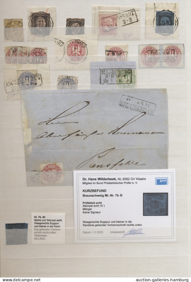 **/*/(*)/o/Briefstück/Brf. Altdeutschland Und Deutsches Reich: 1850-1945, Dublettenpartie Von Einigen Tause - Verzamelingen