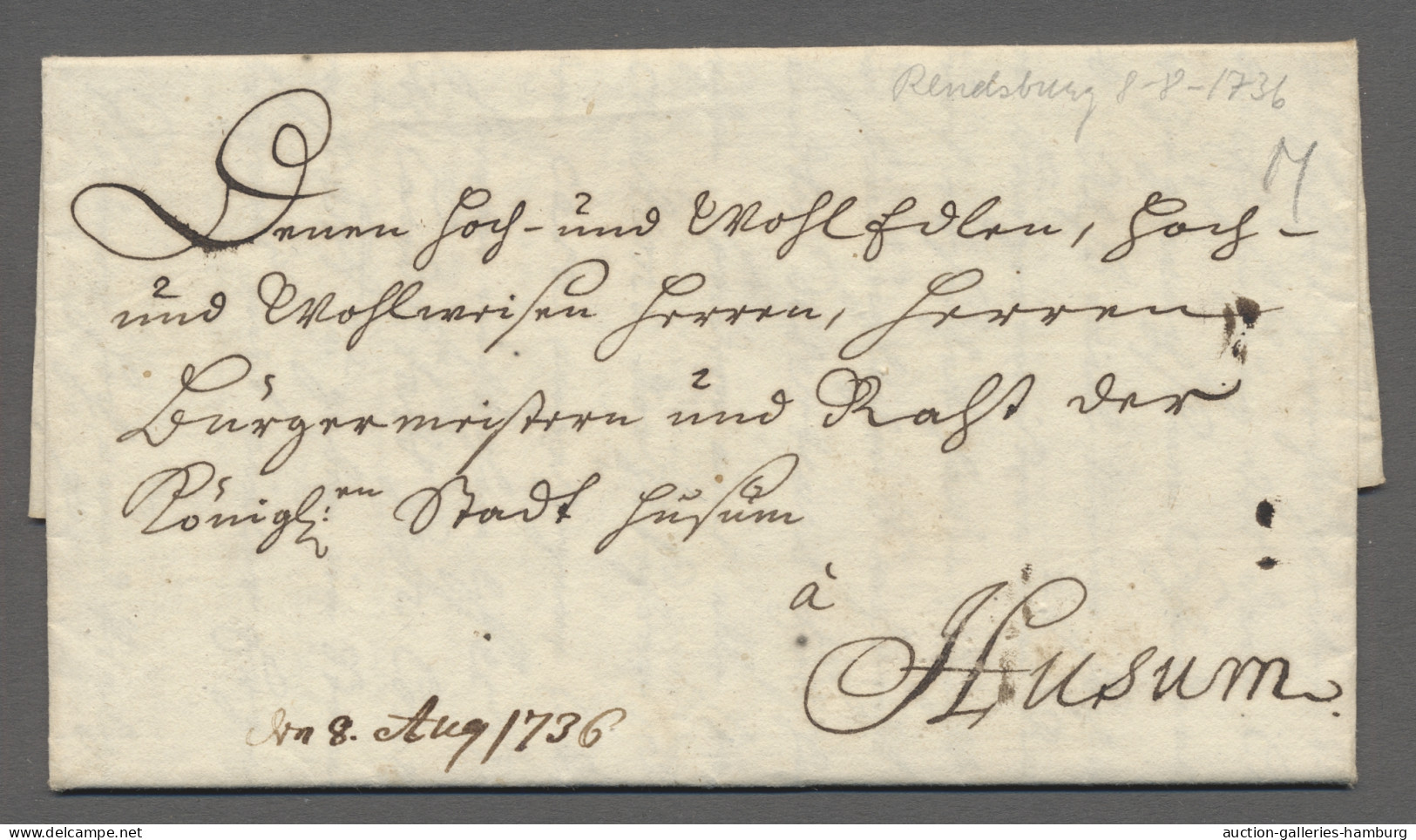 Brf. Schleswig-Holstein - Vorphilatelie: 1715-1799, dänische Militärbriefe, 48 Briefe
