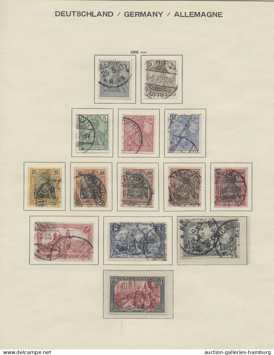 **/*/(*)/o Deutsches Reich: 1872-1945, In Unterschiedlichen Erhaltungen Zusammengetragene S - Collections