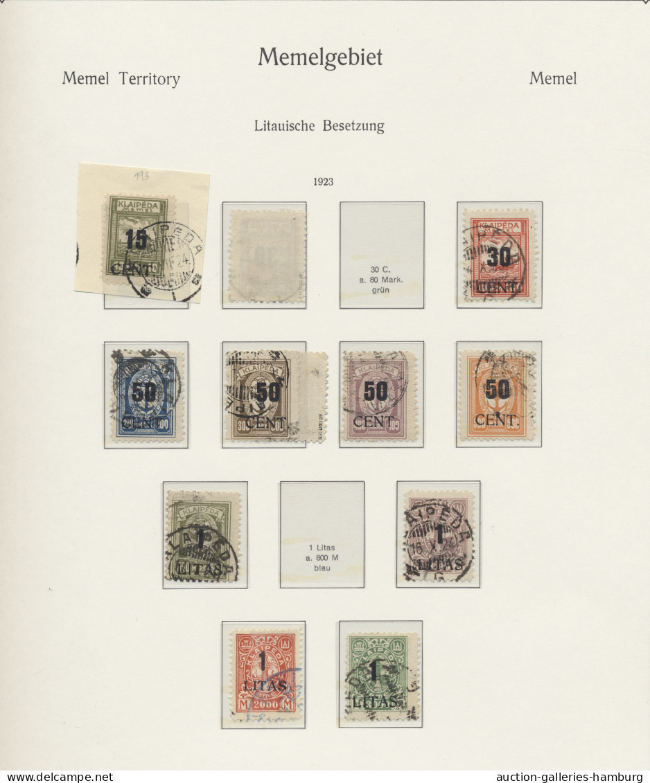 O/Briefstück Deutsches Reich - Nebengebiete: 1920-1939, ABSTIMMUNGSGEBIETE - EUPEN-MALMEDY - - Sammlungen