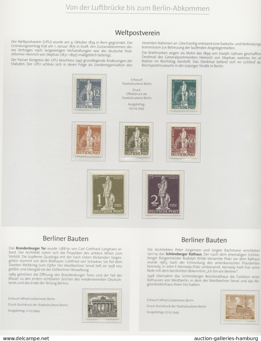 **/*/o Deutschland Nach 1945: 1945-1979, Ausgezeichneter Nachlaß ZONEN (ohne SBZ) - BRD - Collections