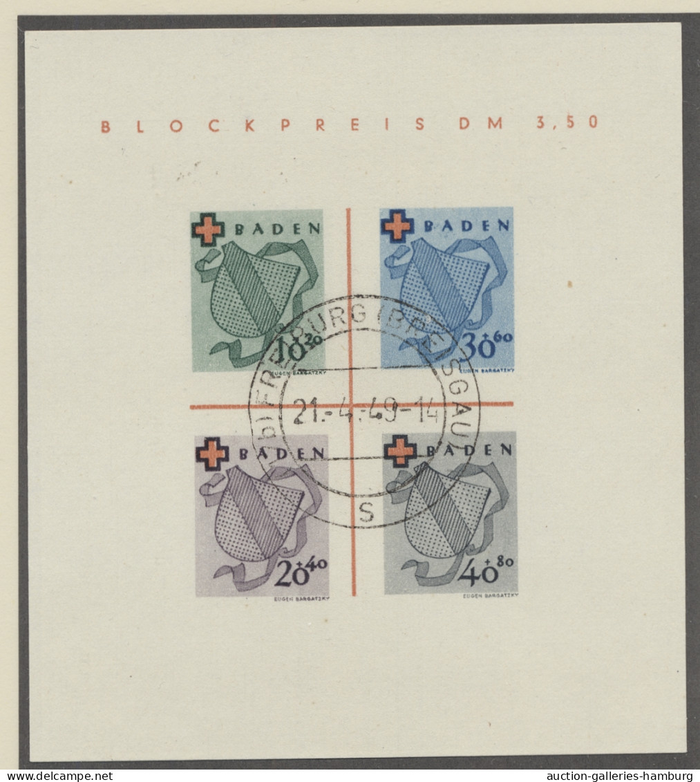 **/*/o Deutschland nach 1945: 1945-1979, ausgezeichneter Nachlaß ZONEN (ohne SBZ) - BRD