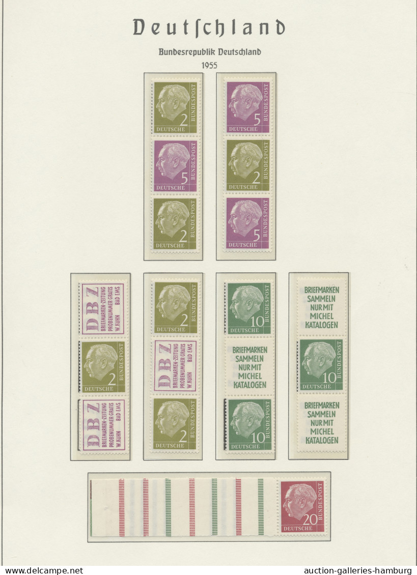 **/o/GA Deutschland nach 1945: 1948-1959, BRD - BERLIN, werthaltige und gepflegte Sammlu