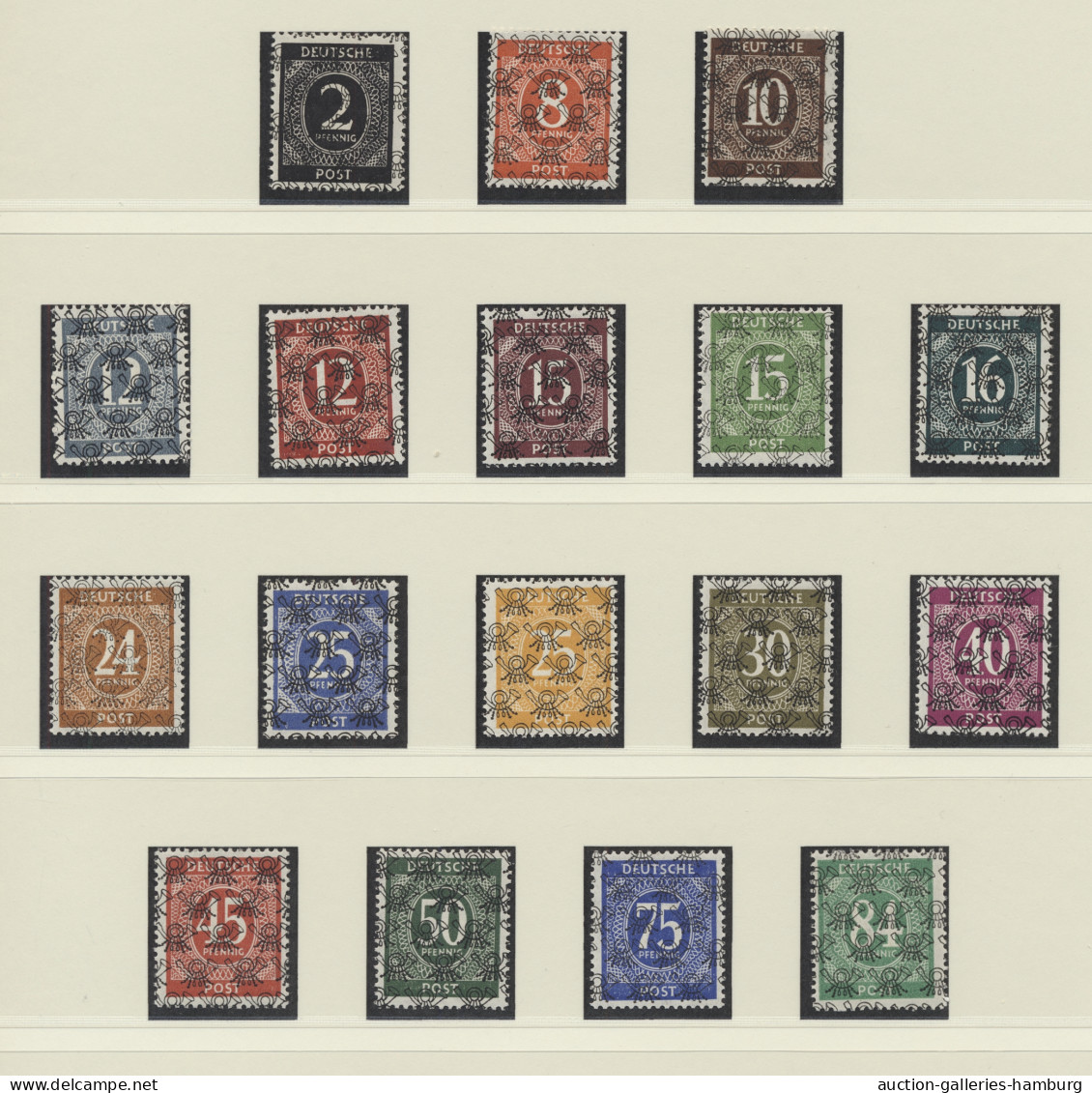 ** Deutschland Nach 1945: 1945-1975, Postfrische Komplette Sammlung Der Gemeinschaf - Collections