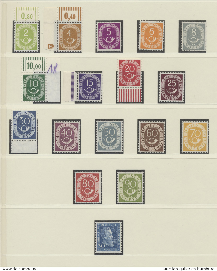 ** Deutschland nach 1945: 1945-1975, postfrische komplette Sammlung der Gemeinschaf