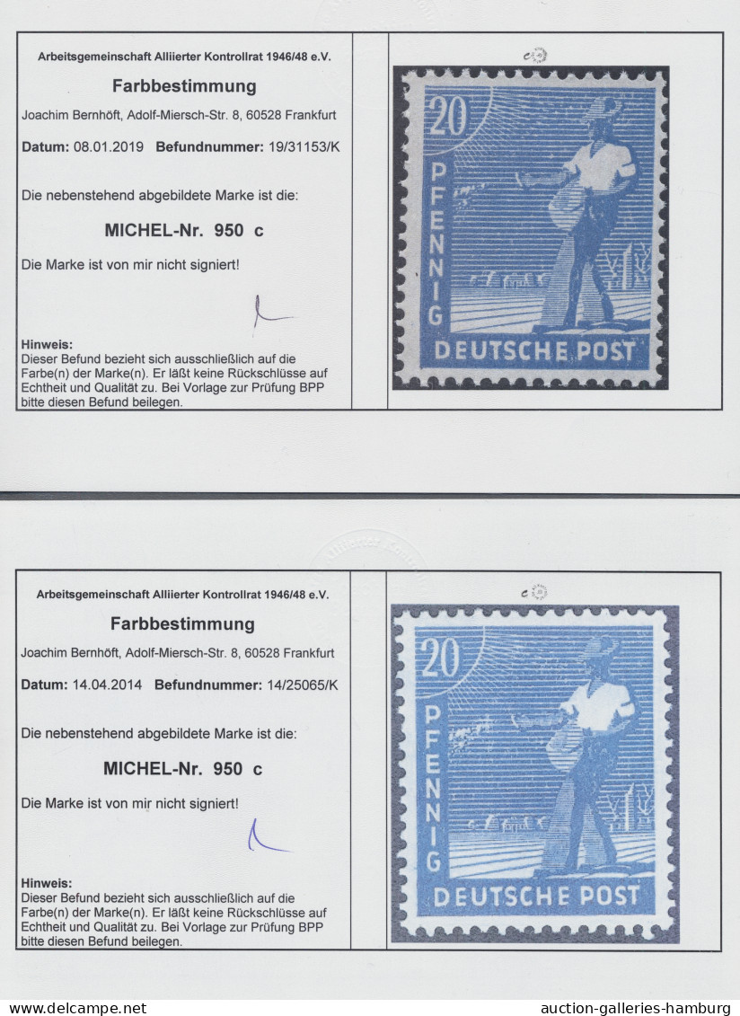 **/*/o/Briefstück/Brf./FDC Alliierte Besetzung - Gemeinschaftsausgaben: 1946-1948, Stark Spezialisierte Sam - Sonstige & Ohne Zuordnung