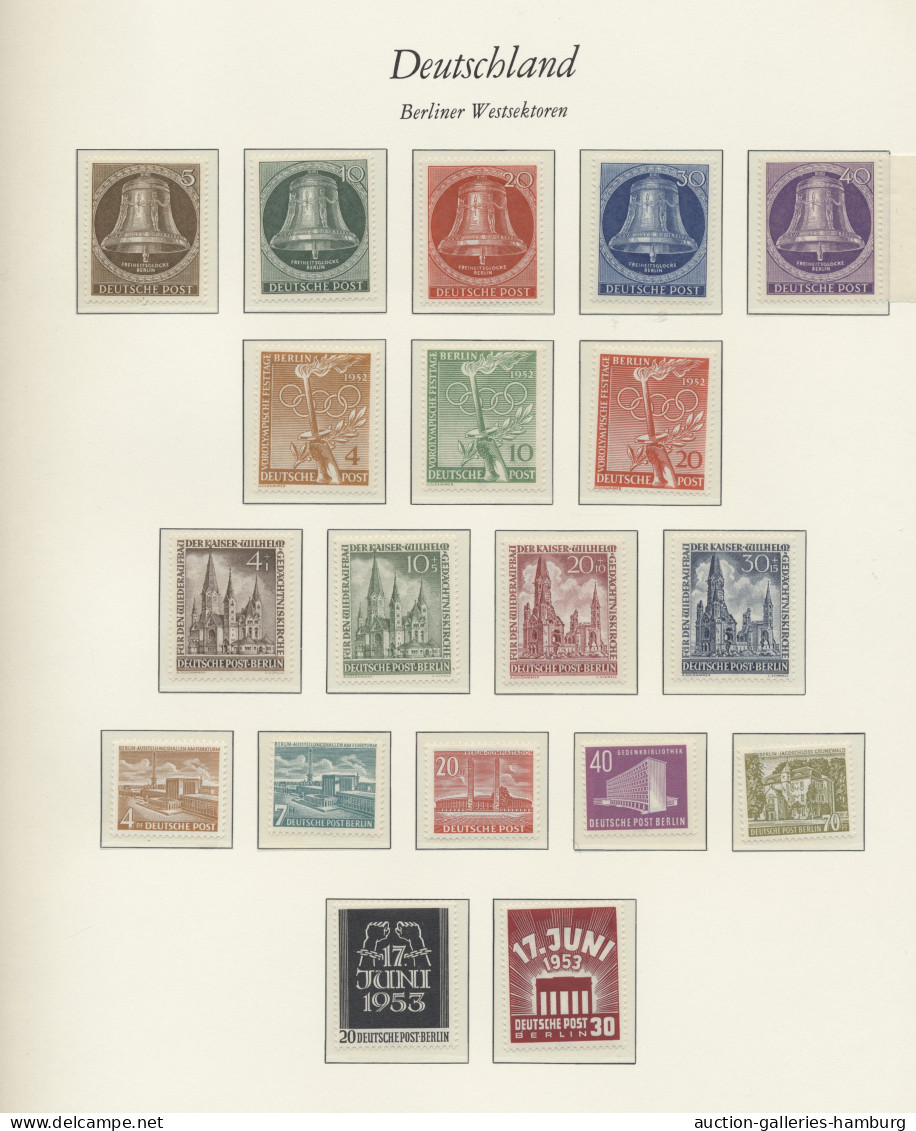 **/*/(*)/o Berlin: 1948-1971, Bessere Sammlung In Allen Erhaltungsformen In Einem Vordrucka - Used Stamps