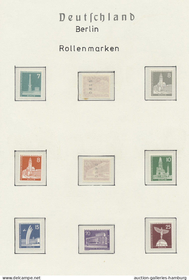 ** Berlin: 1948-1990, gepflegte, ausschließlich postfrische und komplette Sammlung