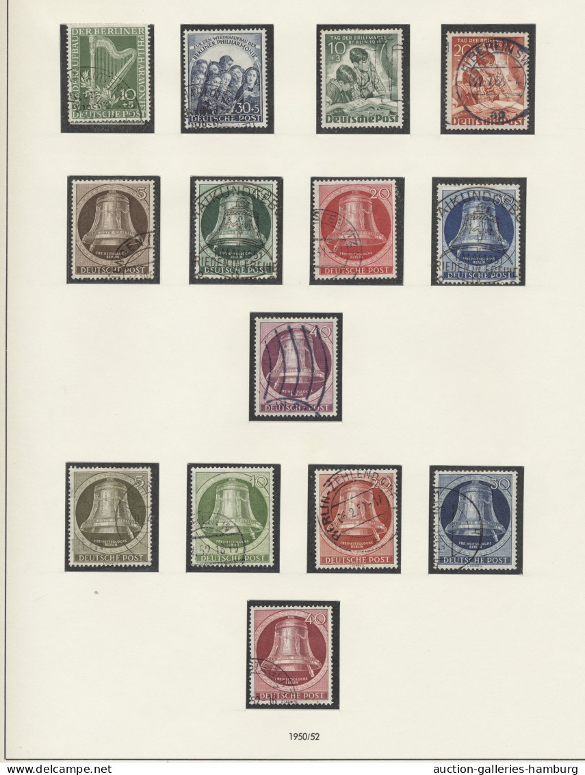 **/*/o Berlin: 1948-1986, Sammlung In Drei SAFE-Ringbindern, Sowohl Gestempelt Als Auch - Used Stamps