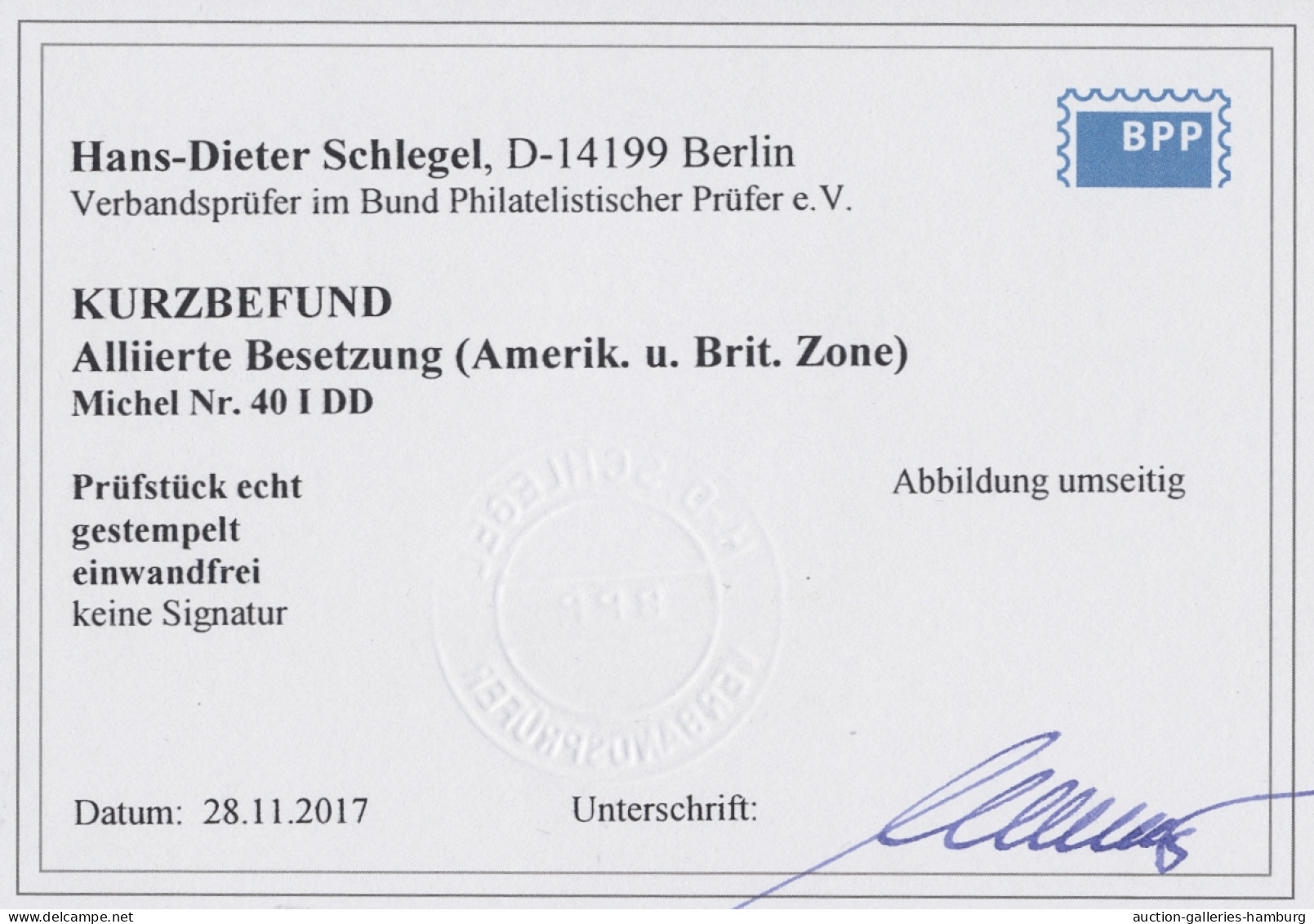 **/*/o Bizone: 1948-1949, Spezialsammlung Der Band- Und Netzaufdrucke Auf Den 1. Und 2. - Other & Unclassified