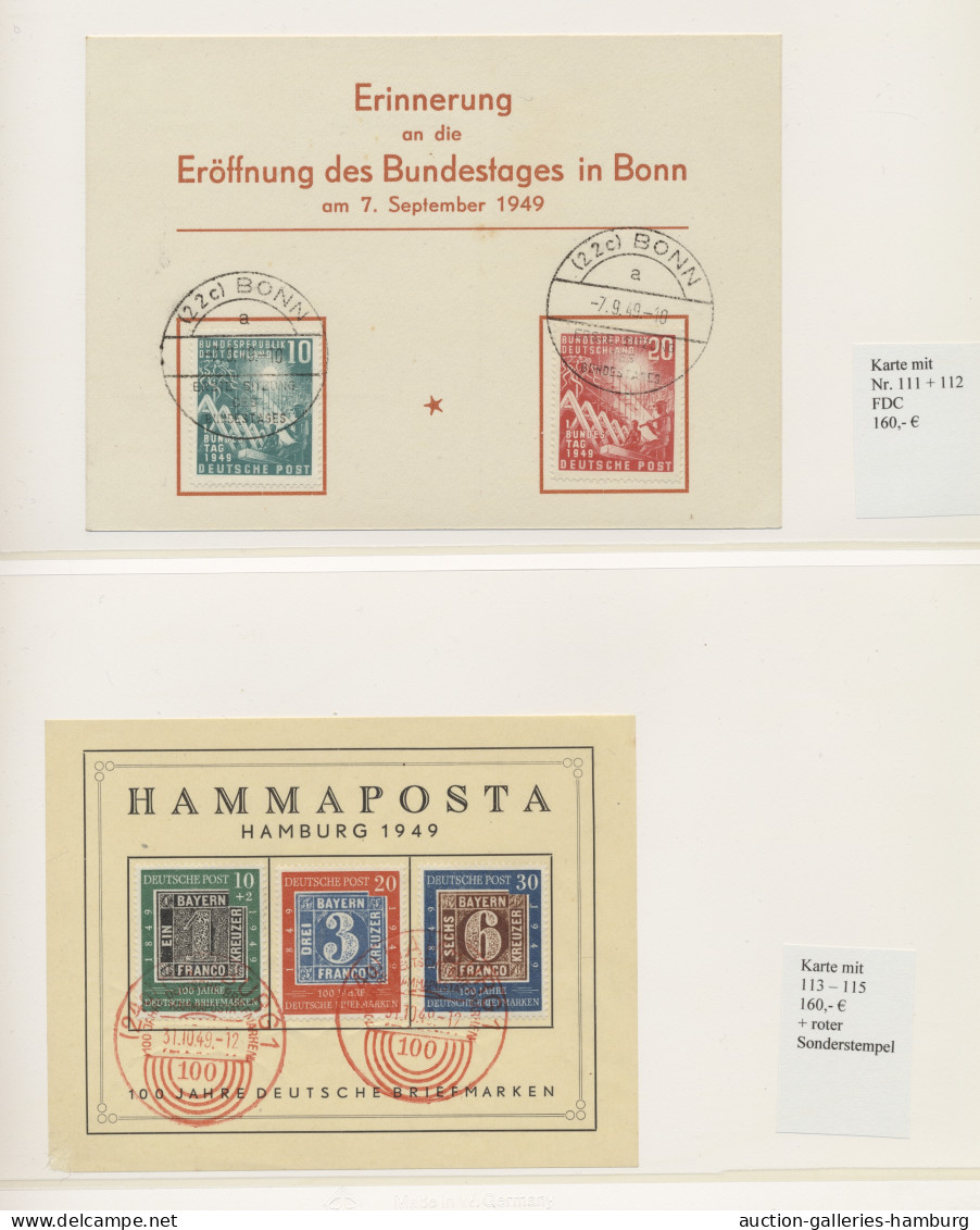 **/*/Brf. Bundesrepublik Deutschland: 1949-2017, Umfangreiche Sammlung In Drei Falzlos-Vor - Collections