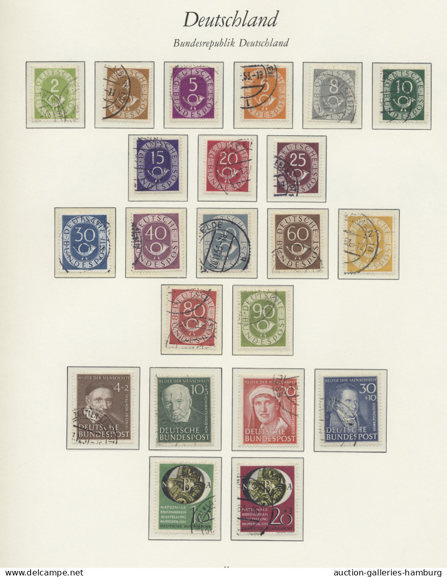 **/*/(*)/o Bundesrepublik Deutschland: 1949-1964, In Den Hauptnummern Doppelt Komplette Bzw - Collections