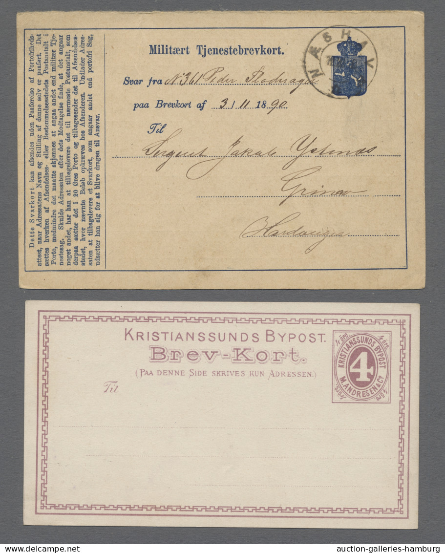 Cover/GA Scandinavia: 1847-2005, Partie Von Etwa 150 Belegen Mit U.a. Dänemark, Norwegen, - Autres - Europe