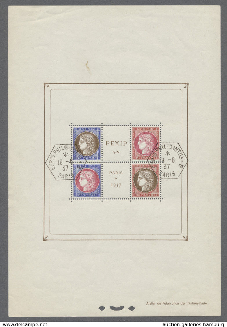 O/* France: 1850-1990, Gestempelte Sammlung In 64-Seiten-Steckbuch, Ab Der Klassik I - Collections