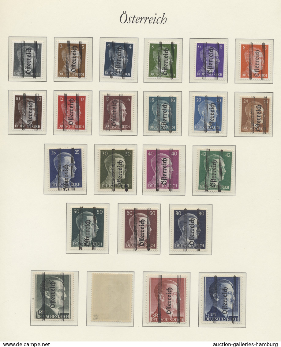 */**/o Österreich: 1850-2010, Gemischt Angelegte, Vorwiegend */**-Sammlung In Fünf Vord - Collections