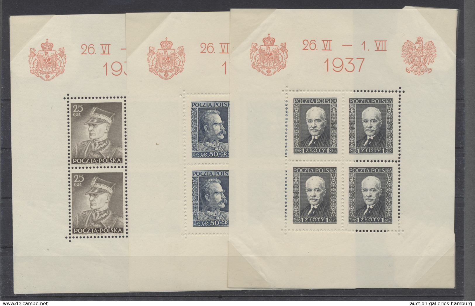 */o Poland: 1918-1970, Ungebrauchte Und Gestempelte Sammlung In Einem Vordruckalbum - Used Stamps