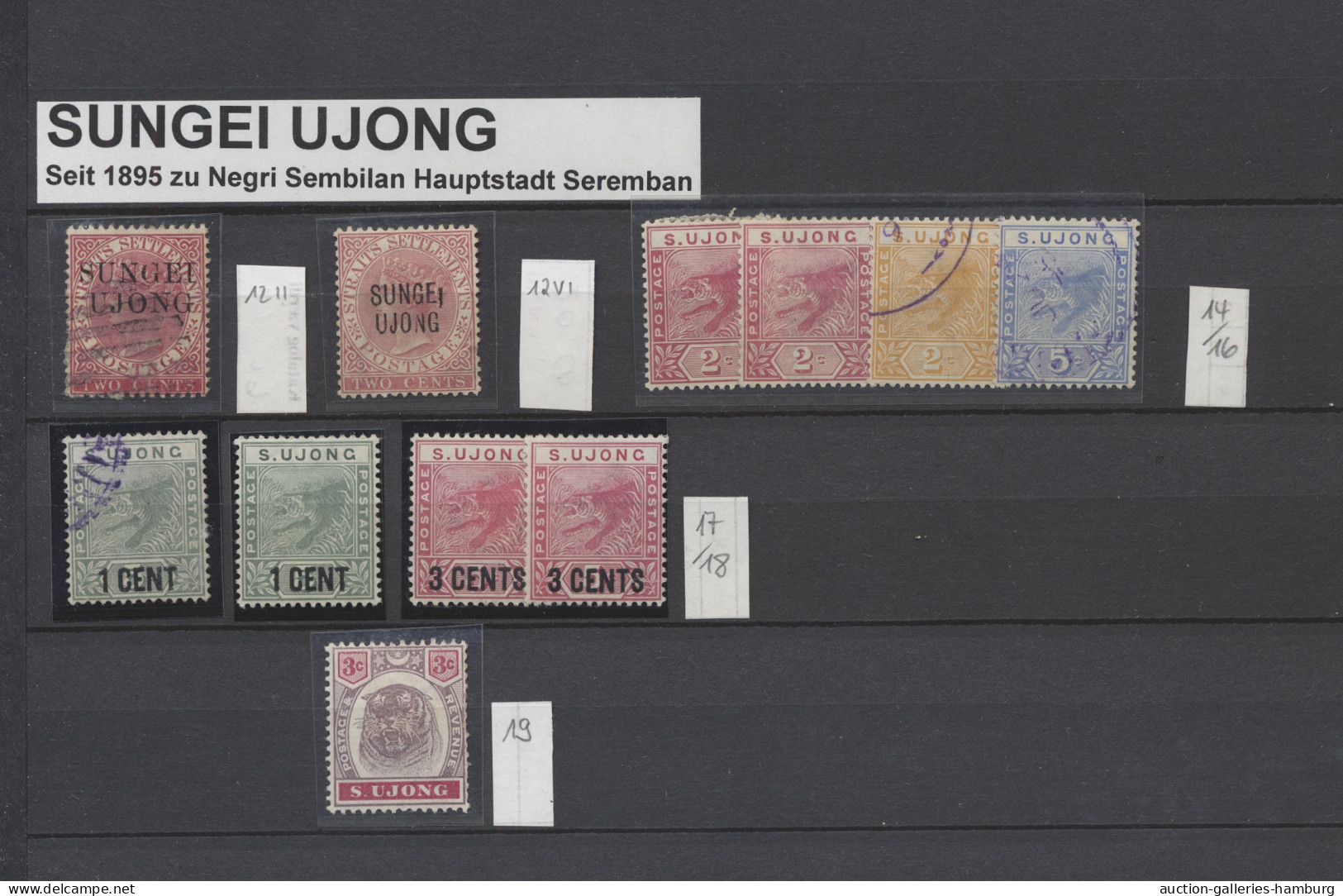 (*)/*/**/o/Cover Malayan States - Straits Settlement: 1867/1971 Ca., Umfangreiche Schöne Partie A - Straits Settlements