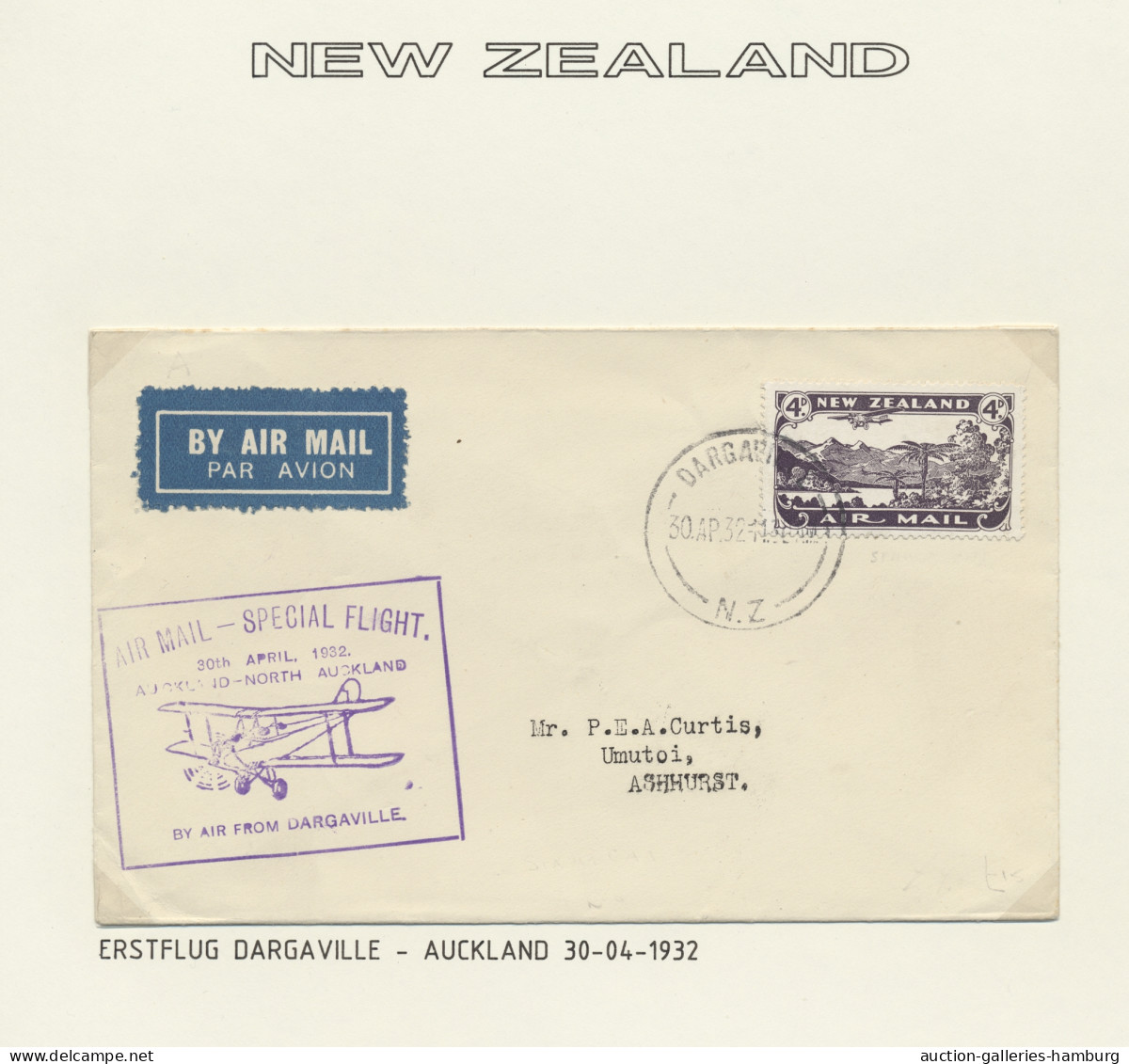 o/**/Cover New Zealand: 1862-2005, überwiegend gestempelte Sammlung in 5 selbstgestalteten